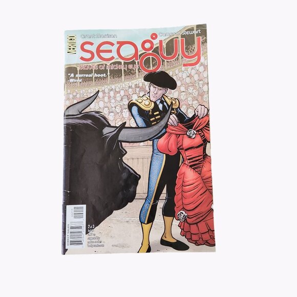 Vertigo Comics Seaguy #2 2009 Comic Book Collector Bagged Boarded - Picture 1 of 2